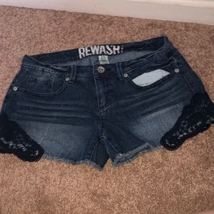 Rewashed  jean shorts